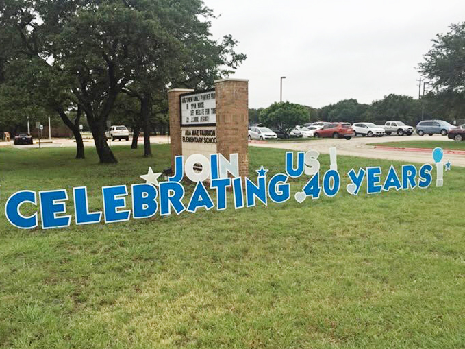 Faubion Elementary School "Celebrating 40 Years"