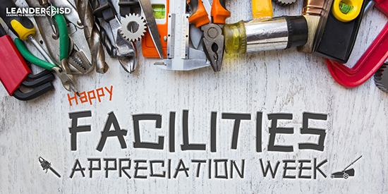 District celebrates Facilities staff, Nov. 7-11