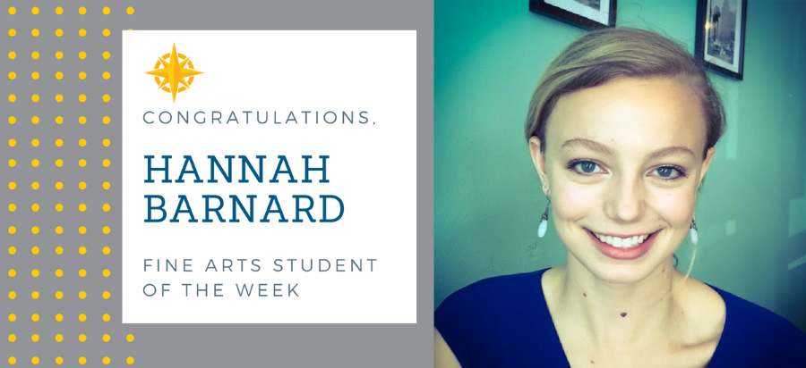 Fine Arts Student of the Week: Feb. 23, 2018
