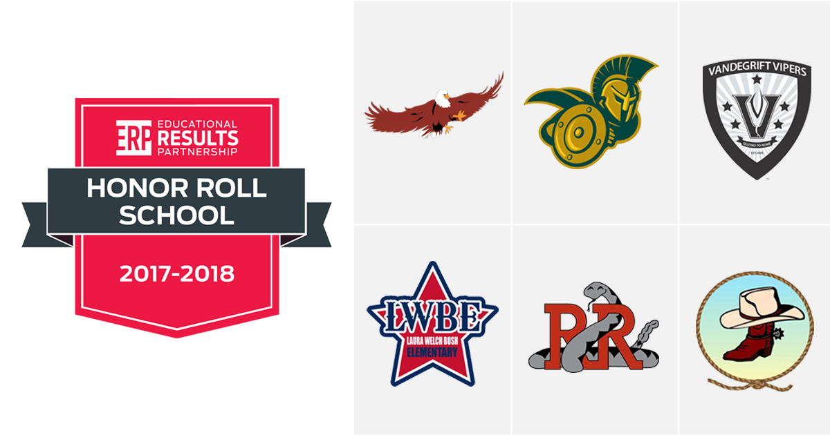 Six Schools Recognized by State Honor Roll