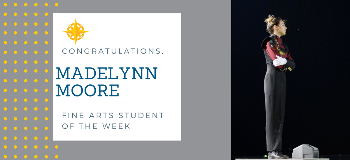 Fine Arts Student of the Week: May 11, 2018