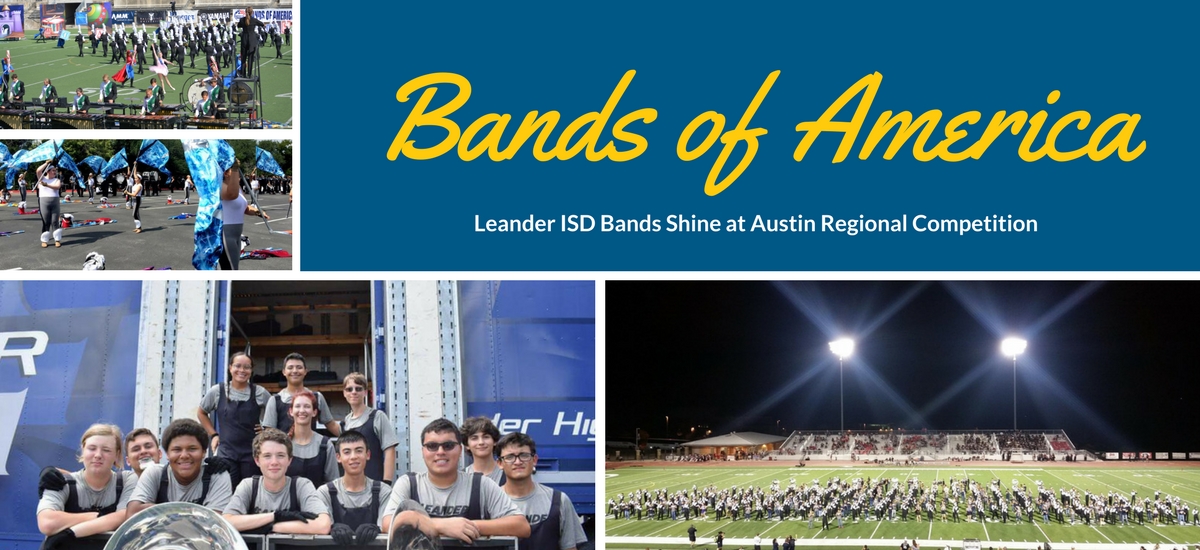 LISD Bands Shine at BOA Competition Leander ISD News