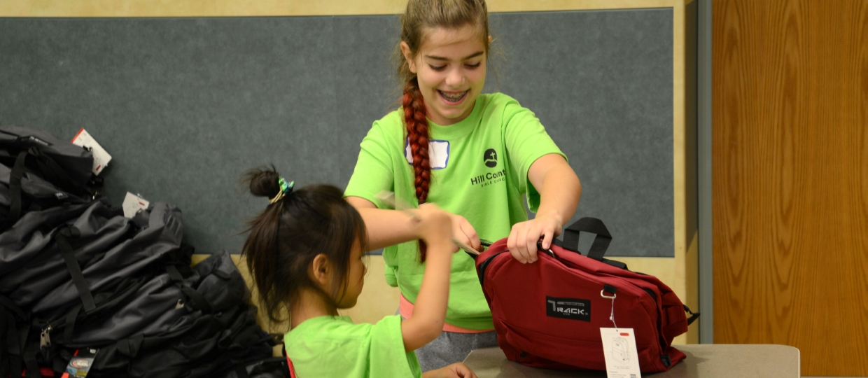 Backpack Attack event equips students for new year