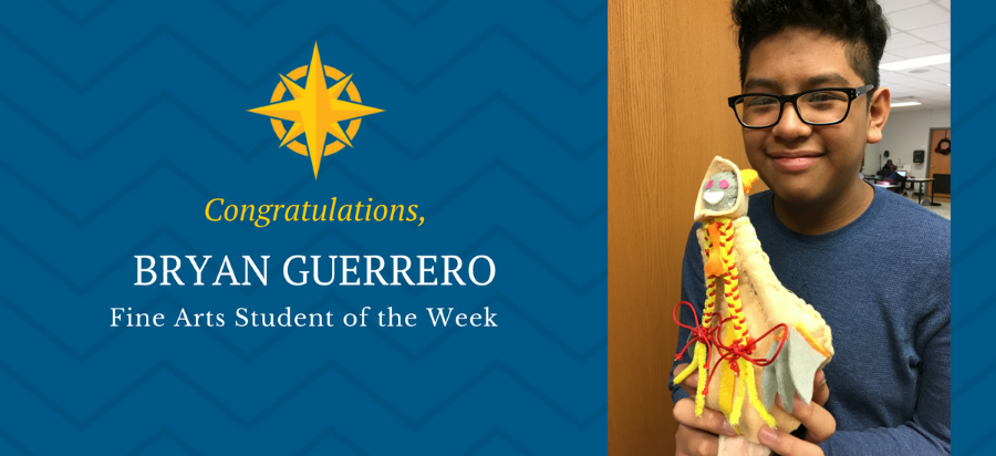 Fine Arts Student of the Week: Feb. 9 2018
