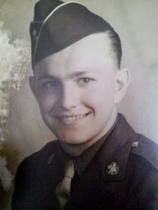 Faber Spires, U.S. Air Force master sergeant, grandfather to Morgan LaGrappe. Spires served in World War II.