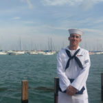 Nicholas Ford, U.S. Navy seaman E3, son to Tarica Ford, who says: "I am so proud of my son for choosing to follow in both of his Great Grandfathers career in both the Navy and Coast Guard."