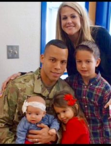 Joseph Travis, U.S. Army captain, son-in-law to Deborah Eubank. Joseph is a 2004 graduate of Leander High School.