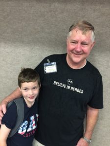 Bryce Rendall, U.S. Navy E5 2nd class petty officer, father to Jami Allen and grandfather to Brycen (pictured) and Rhys.