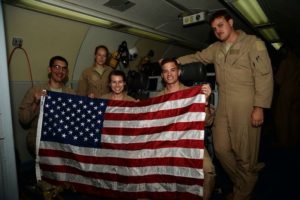 Kaitlyn Koski, U.S. Air Force captain, daughter of Amy Koski. Kaitlyn is an Air Battle Manager on the AWACS and has had two deployments to the Persian Gulf. She is a 2009 CPHS graduate.