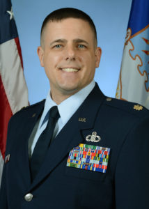 Bart Hopkins, retired U.S. Air Force major, spouse of Perla Hopkins., who says: "Thank you for leading our family! - With Love"