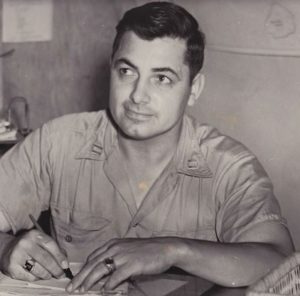 Milton F. Morales, grandfather of Meredith Connely, World War II U.S. Navy Veteran.