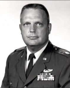 Col. Ronald F. Kiber, U.S. Air Force, grandfather of Shannon Lombardo.