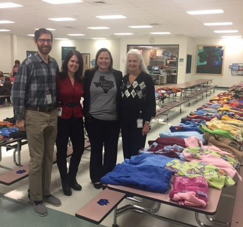 Canyon Ridge MS coat drive tradition continues