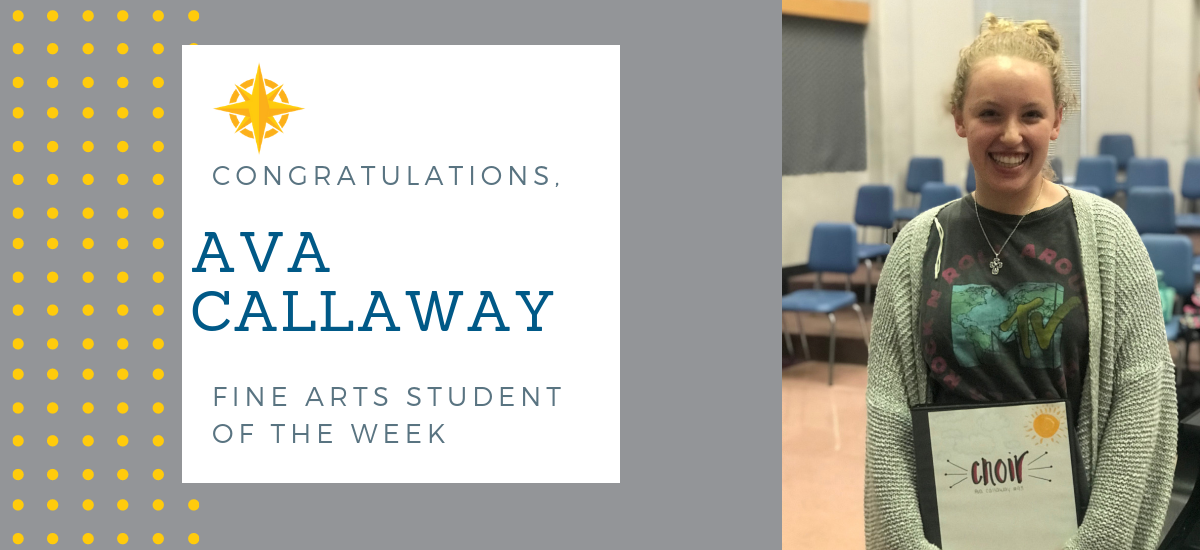 Fine Arts Student of the Week: Sept. 21, 2018