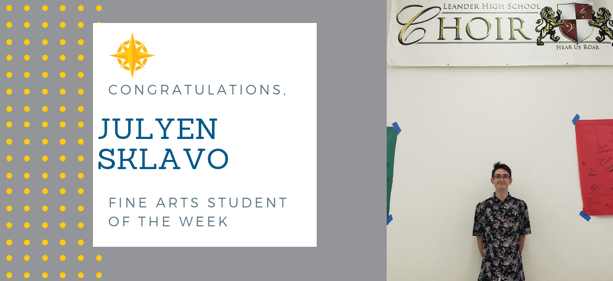 Fine Arts Student of the Week: Oct. 5, 2018
