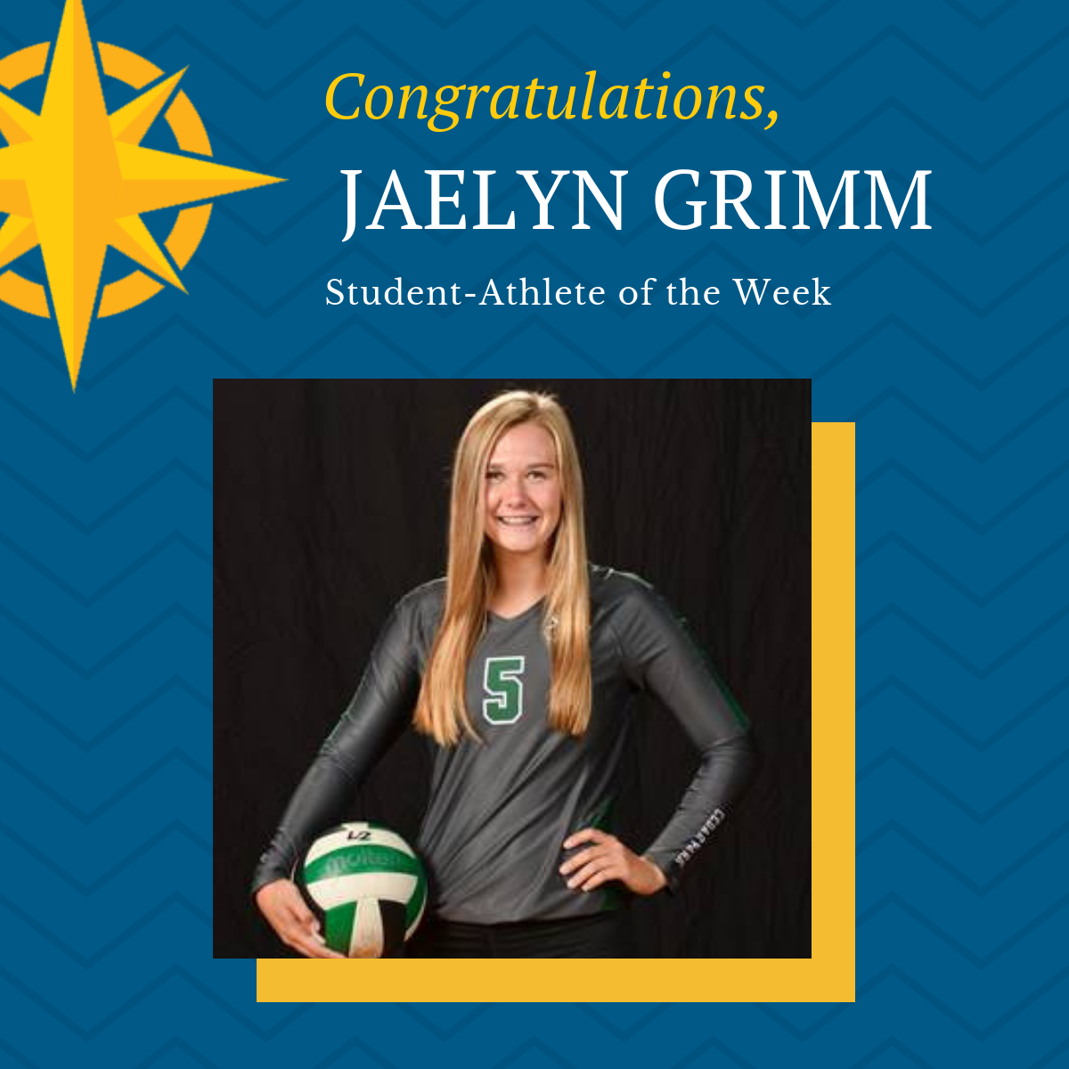 Student-Athlete of the Week: Oct. 22, 2018
