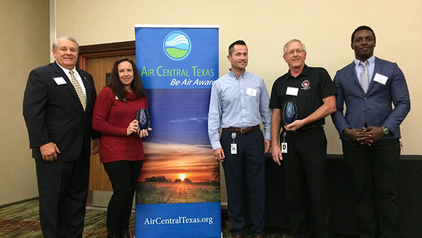 LISD Transportation Department Receives 2018 Air Central Texas Outstanding Organization Award