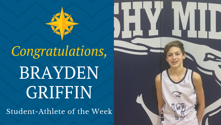 Student-Athlete of the Week: Jan. 14, 2019