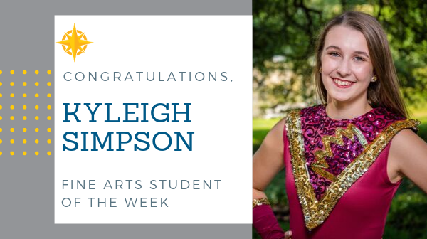 Fine Arts Student of the Week: Sept. 27, 2019