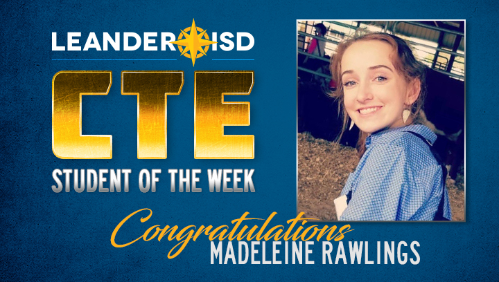 CTE Student of the Week: Oct. 15, 2019