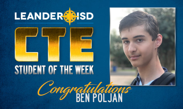 CTE Student of the Week: Nov. 19, 2019