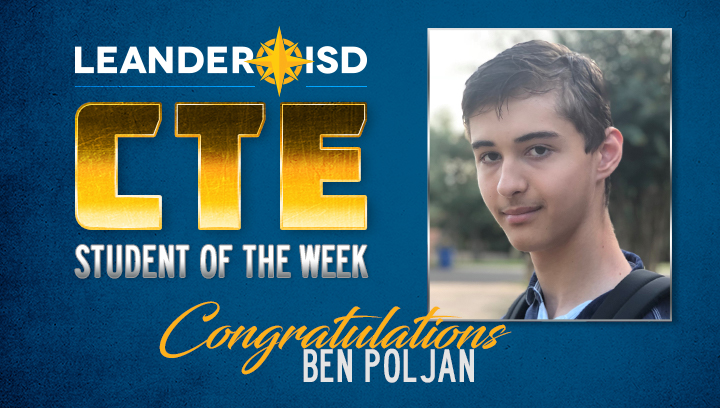 CTE Student of the Week: Nov. 19, 2019