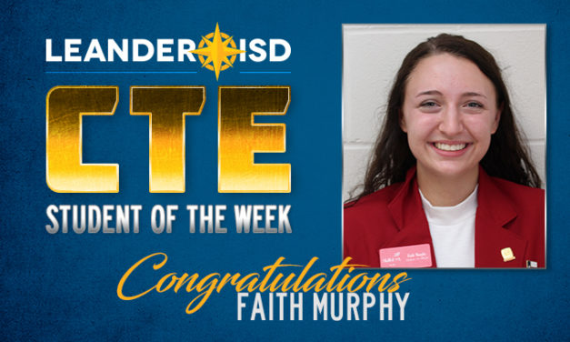 CTE Student of the Week: Nov. 12, 2019