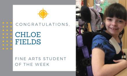 Fine Arts Student of the Week: Nov. 22, 2019