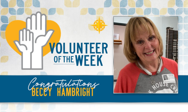 Volunteer of the Week: January 8, 2020