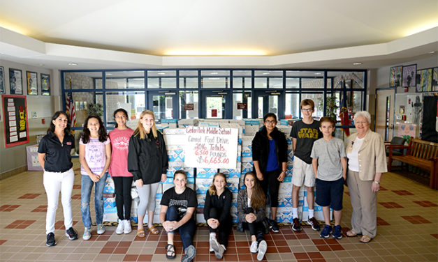 Cedar Park MS: “Concern for Others” exemplified with canned food drive tradition