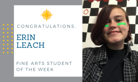Fine Arts Student of the Week: Dec. 20, 2019