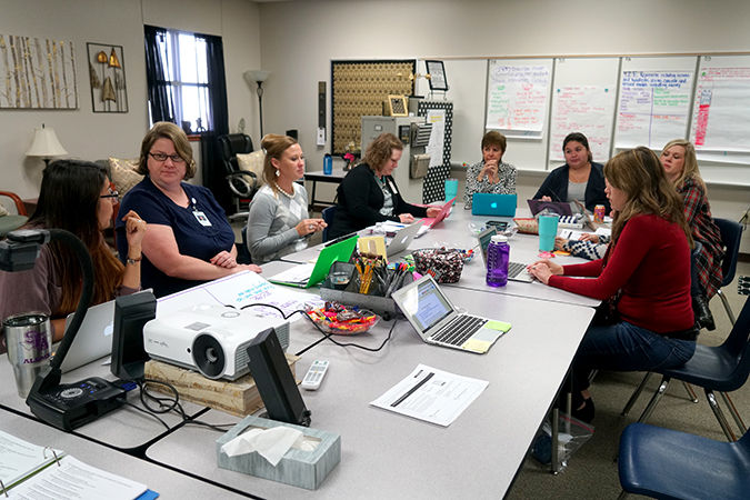 Knowles ES: PLCs foster collaboration among teachers