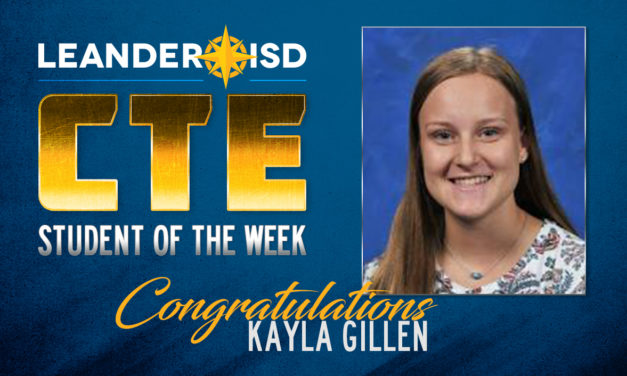 CTE Student of the Week: Dec. 10, 2019