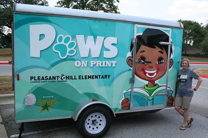 Pleasant Hill ES: Paws on Print