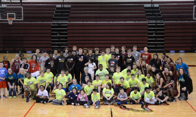 Rouse High School hosts fifth annual Leander Lazers basketball clinic
