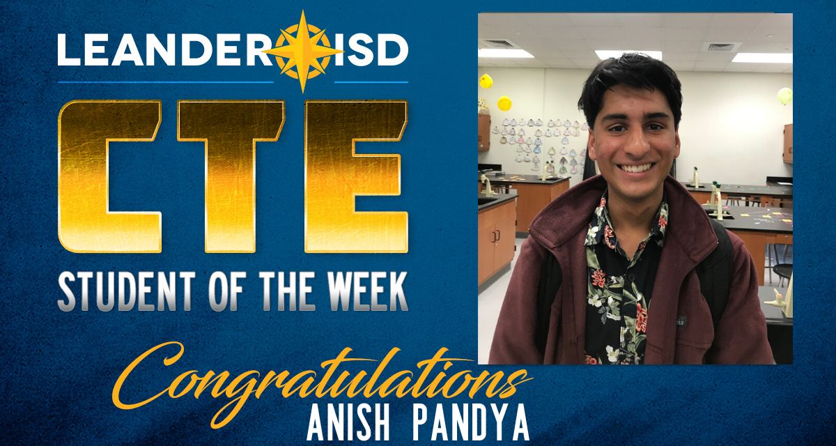 CTE Student of the Week: Jan. 28, 2020