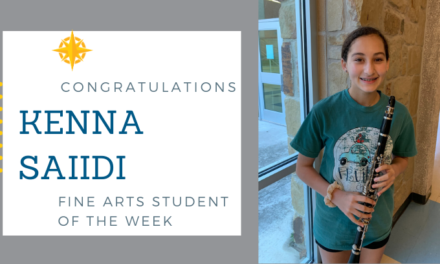 Fine Arts Student of the Week: Jan. 31, 2020
