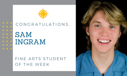 Fine Arts Student of the Week: Jan. 10, 2020