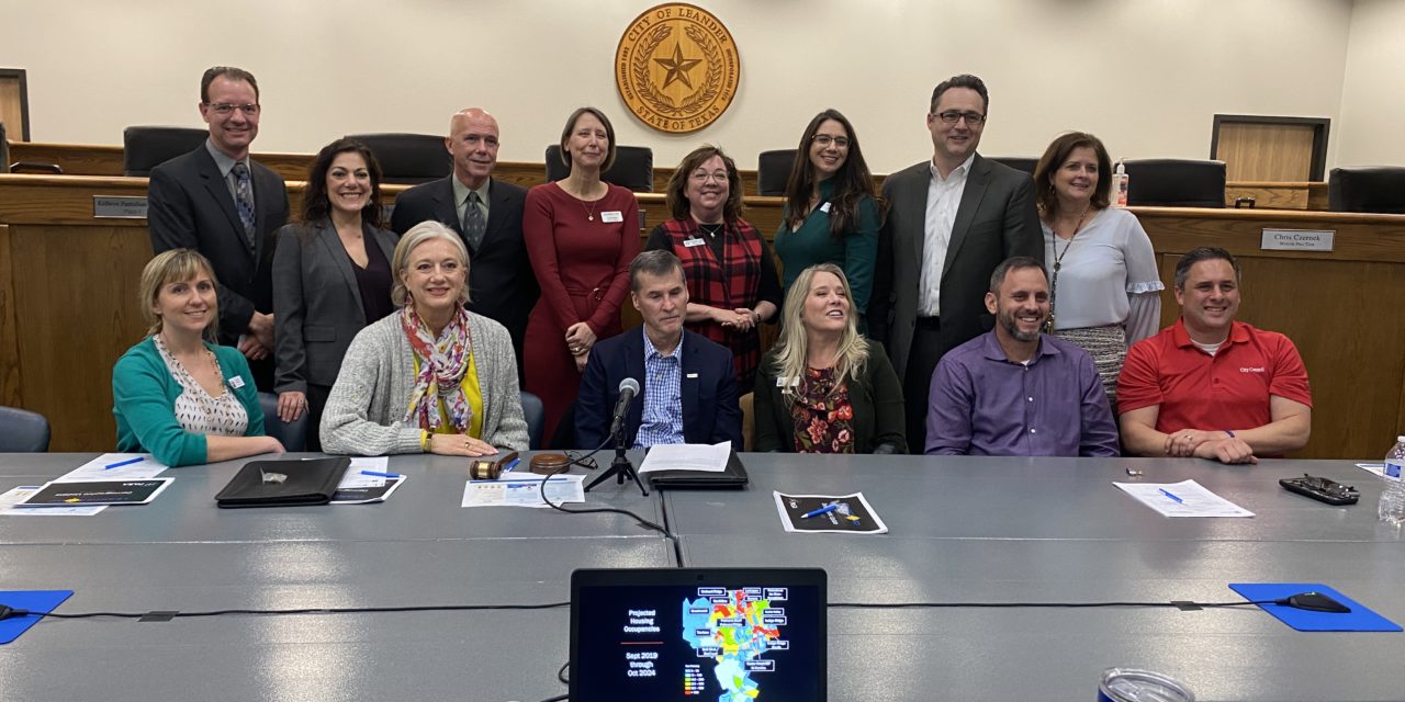 Board, Leander Council talk growth, partnership in joint meeting