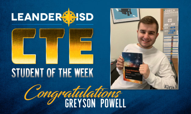 CTE Student of the Week: Feb. 4, 2020