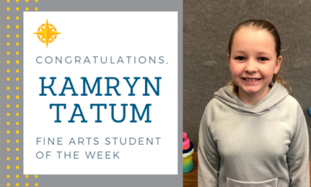 Fine Arts Student of the Week: Feb. 28, 2020