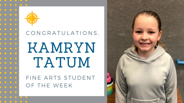 Fine Arts Student of the Week: Feb. 28, 2020