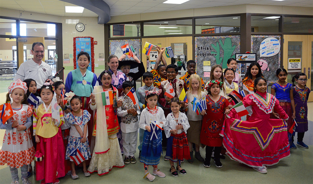 Reed Elementary Celebrates International Day | Leander ISD News