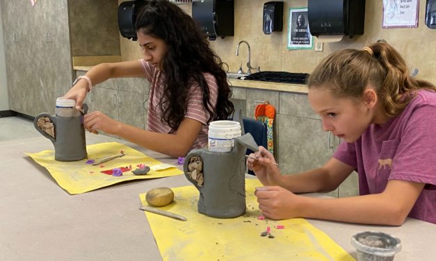 Canyon Ridge features fine arts, robotics and more in LISD Twitter #CRMSTakeover