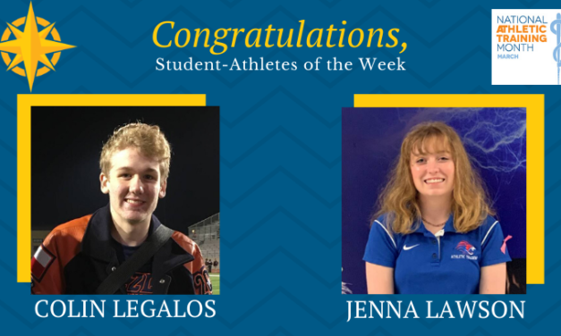 Student-Athletes of the Week: March 30, 2020