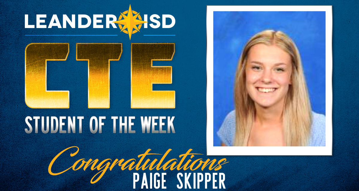 CTE Student of the Week: March 10, 2020