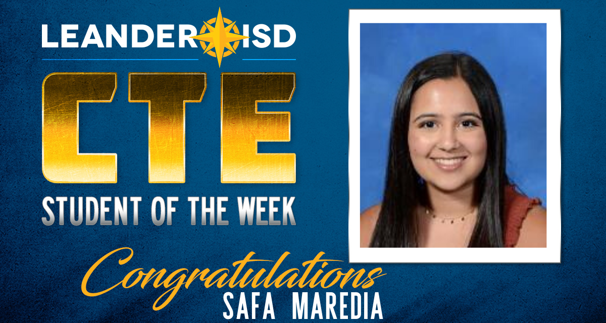 CTE Student of the Week: March 3, 2020
