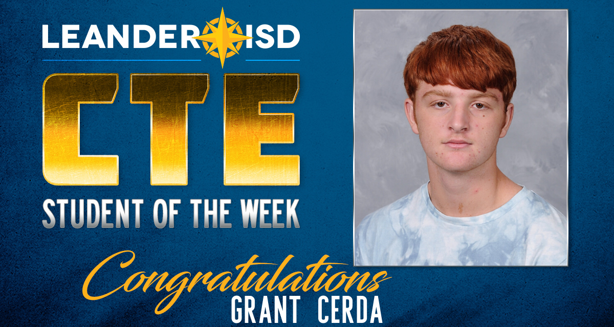 CTE Student of the Week: April 14, 2020