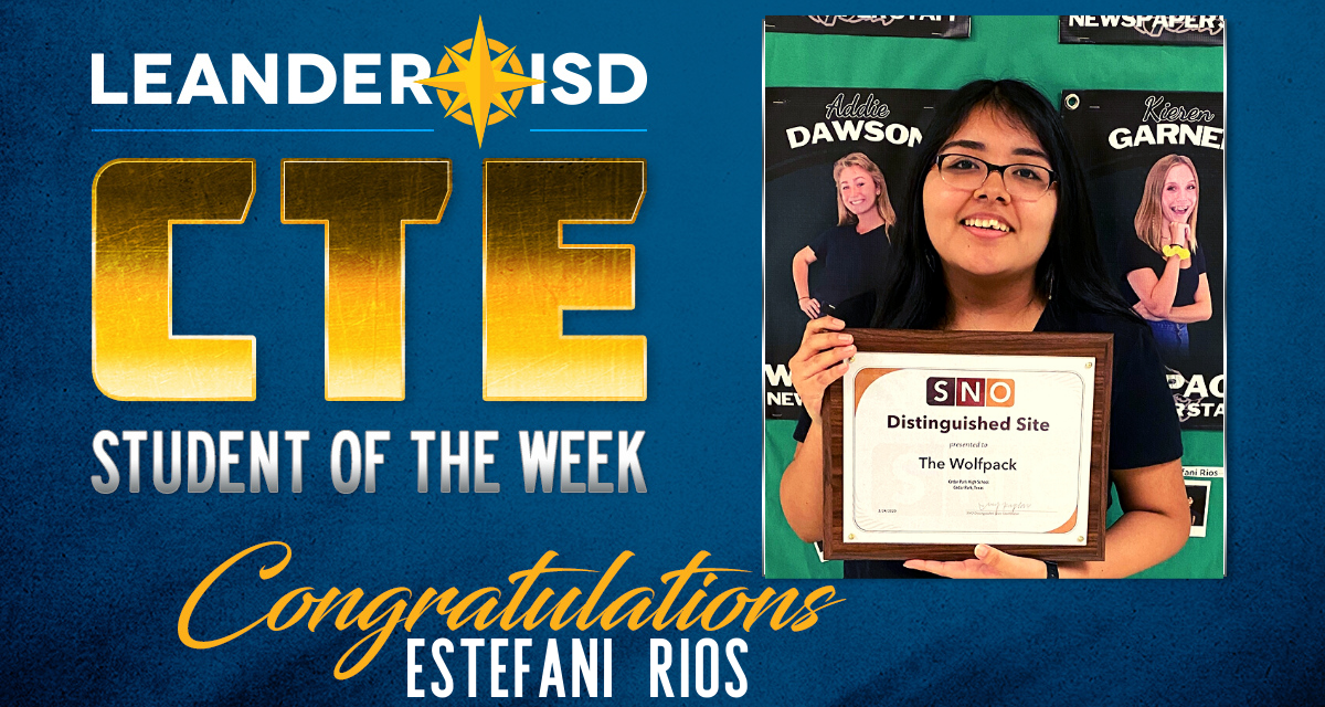 CTE Student of the Week: April 28, 2020
