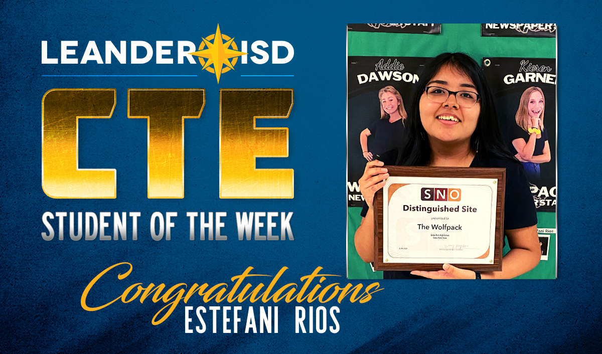 CTE Student of the Week: April 28, 2020 | Leander ISD News